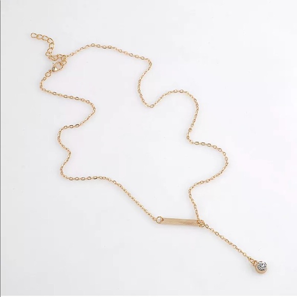 Crystal pendant fashion Necklace - Picture 2 of 4